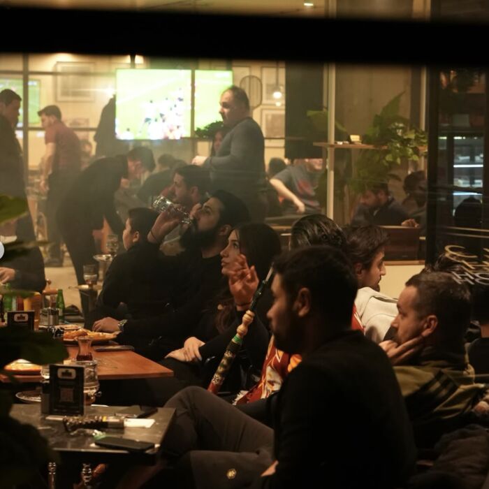 Chill House Fulya maç akşamı atmosfer